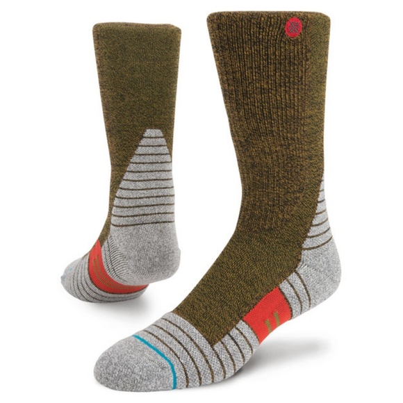 Stance Other - NWT STANCE TREK Crew Height Wool Blend Brown